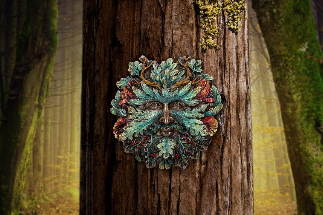 Winter Solstice Wall Mounted Tree Spirit 13cm