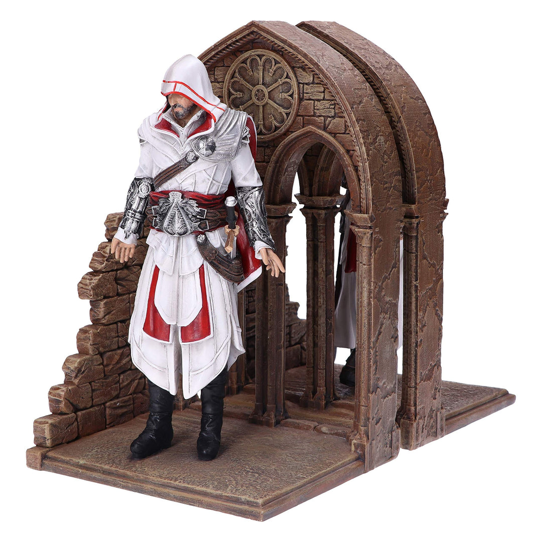Assassins Creed Altar and Ezio Library Gaming Bookends 24cm Officially Licensed