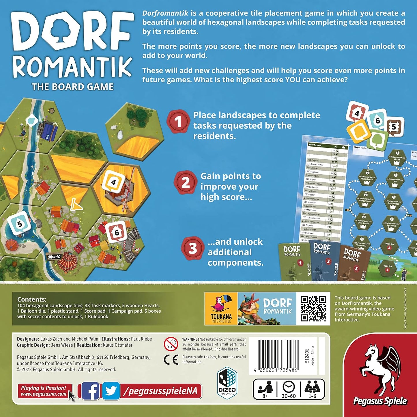 Dorfromantik The Duel Board Game