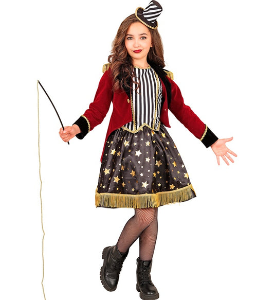 Ringmaster Dress With Tutu Underskirt, Jacket, Mini Hat