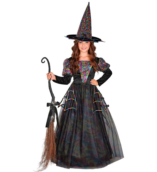 Witch Dress With Wire Hoop Petticoat, Hat