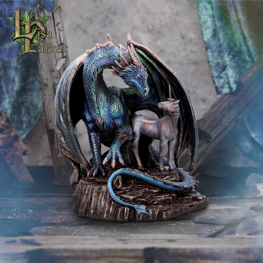 Lisa Parker Protector of Magick Figurine in Bronze 17.5cm