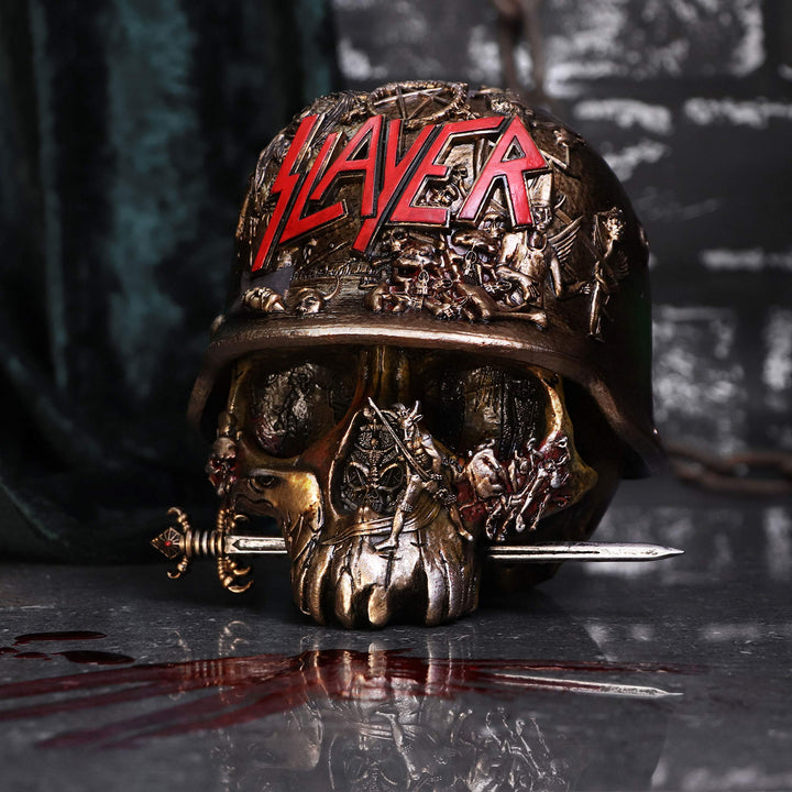 Slayer Eagle Helmet Skull Logo Trinket Box 17.5cm Officially Licensed