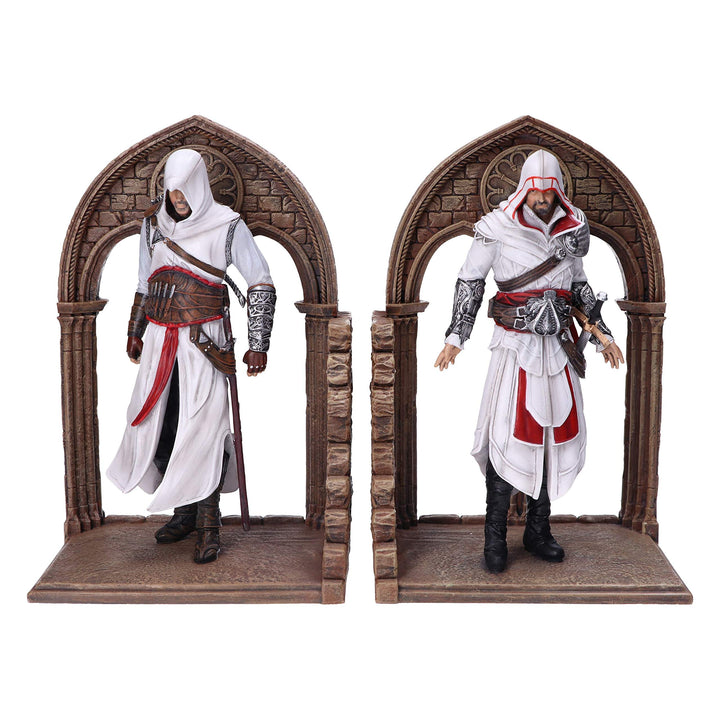 Assassins Creed Altar and Ezio Library Gaming Bookends 24cm Officially Licensed