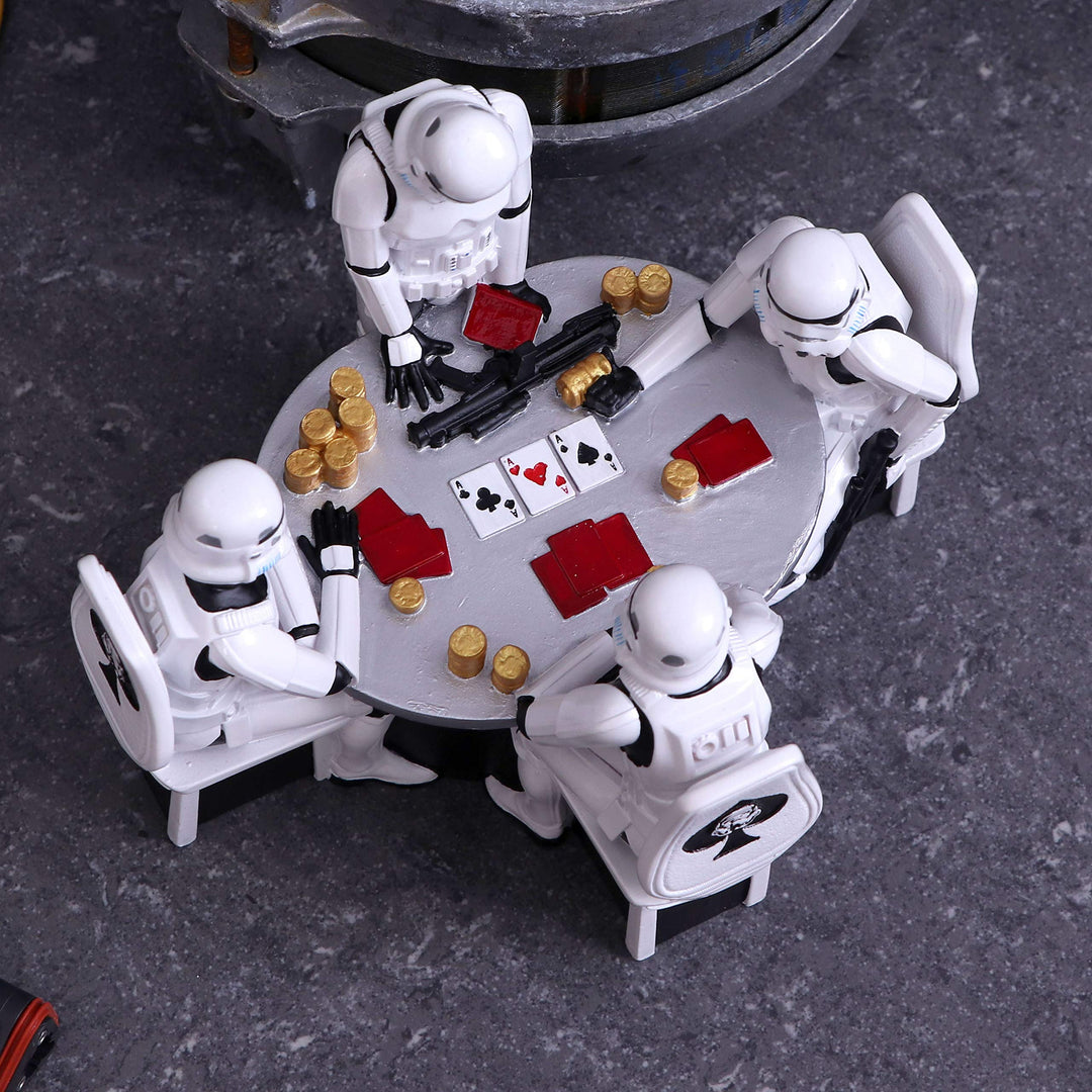 The Original Stormtrooper Poker Face Gambling Figurine 18.3cm