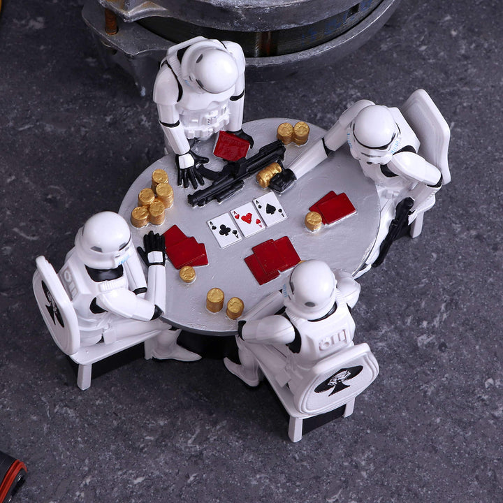 The Original Stormtrooper Poker Face Gambling Figurine 18.3cm