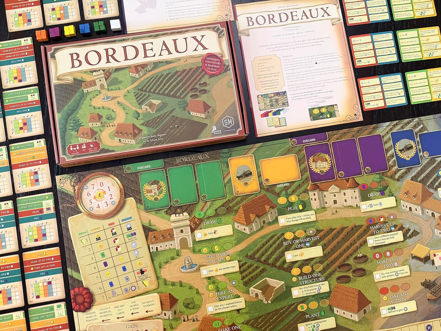Viticulture Bordeaux Board Game Expansion