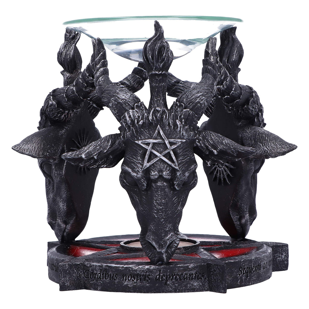 Occult Baphomet Head Oil Burner 13.5cm