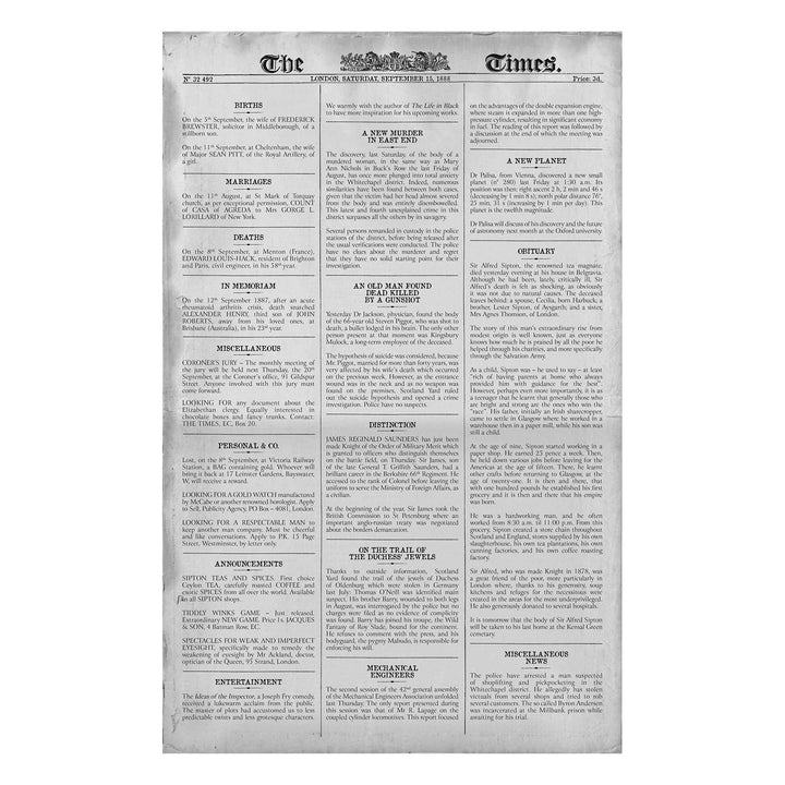 Sherlock Holmes Consulting Detective - Carlton House & Queen's Park Board Game - Captivating Mystery Game for Kids & Adults, Ages 14+, 1-8 Players, 90 Min Playtime, Made by Space Cowboys