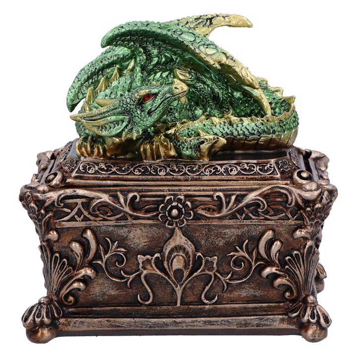 Guardian of the Hoard Dragon Trinket Box 13cm
