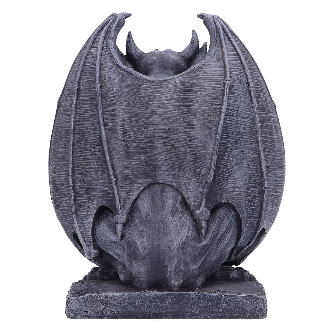 Adalward Dark Black Grotesque Gargoyle Figurine 26cm