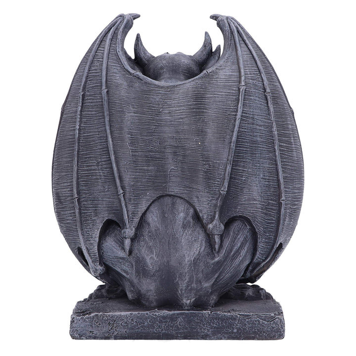 Adalward Dark Black Grotesque Gargoyle Figurine 26cm