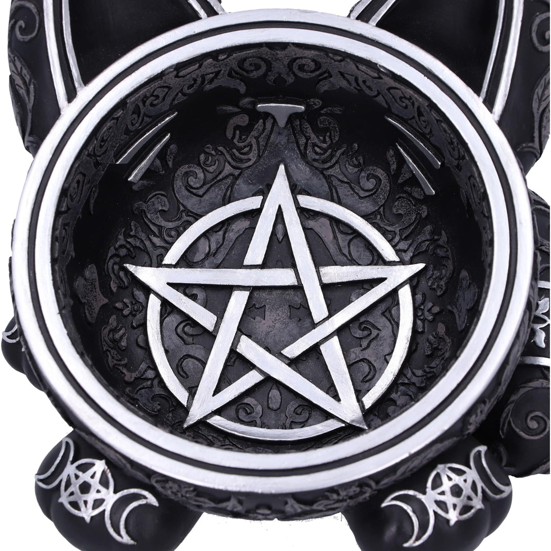 Black Cat Magic Trinket Bowl 16cm