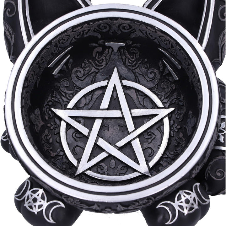 Black Cat Magic Trinket Bowl 16cm