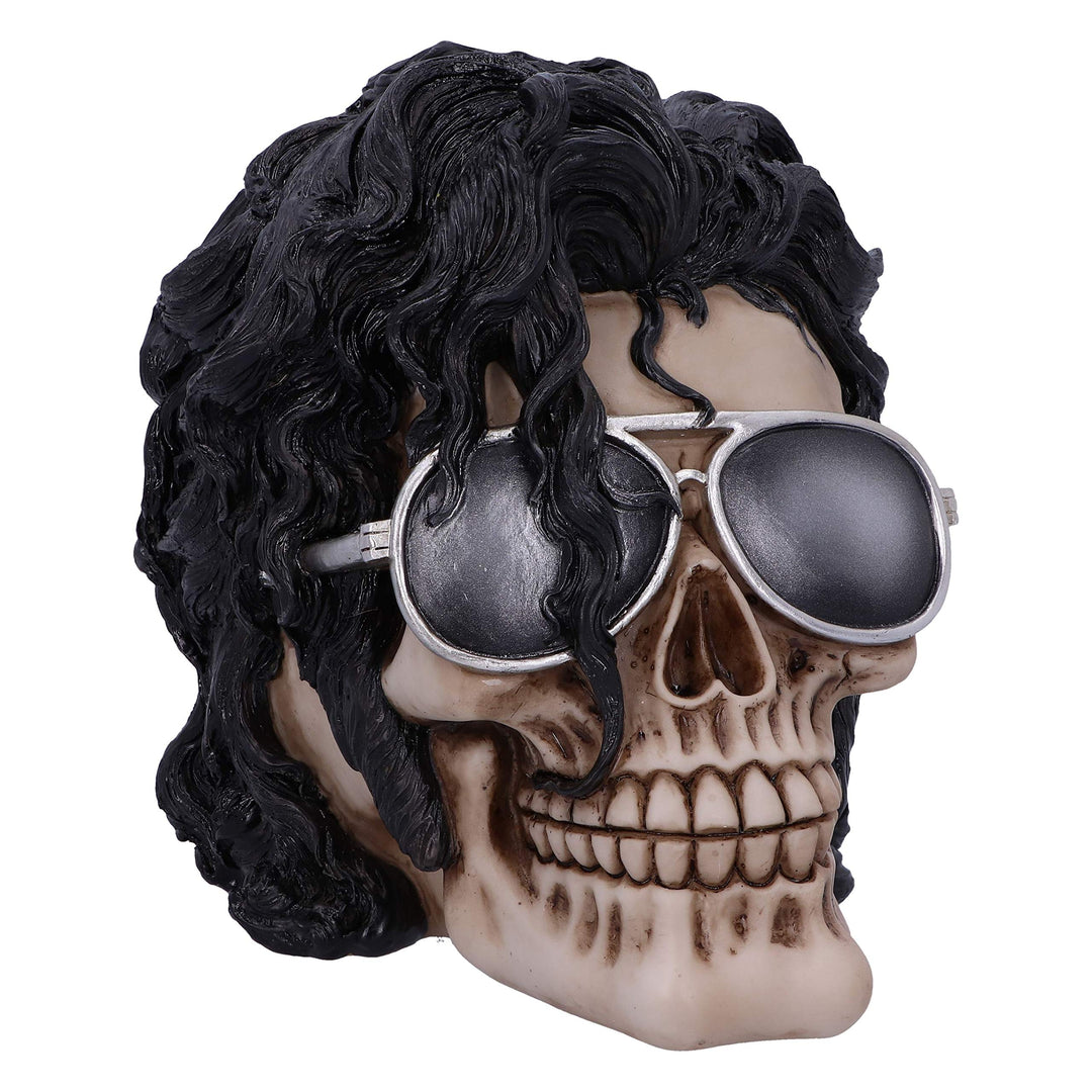 Bad Michael Jackson King of Pop Inspired Skull Ornament 16.5cm