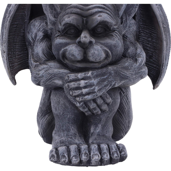 Quasi Dark Black Grotesque Gargoyle Figurine 12.5cm
