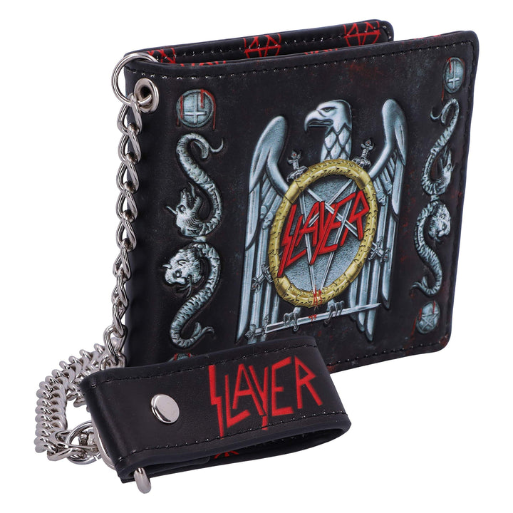 Slayer Eagle Logo Embossed Wallet Purse Officially Licensed