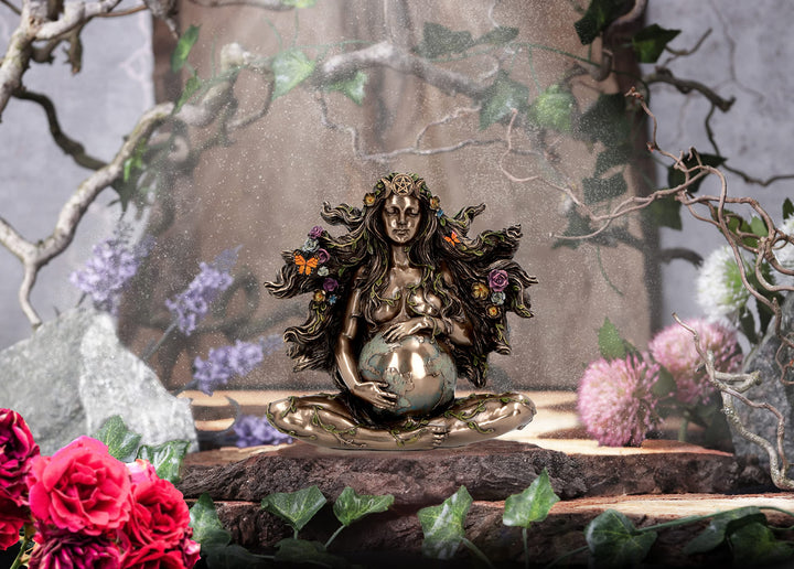Gaea Mother of all Life Bronze Figurine 18cm