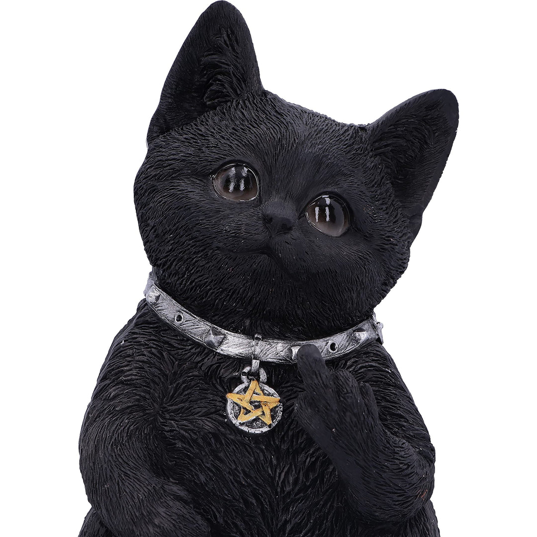 Cattitude Black Cat Figurine 16.5cm