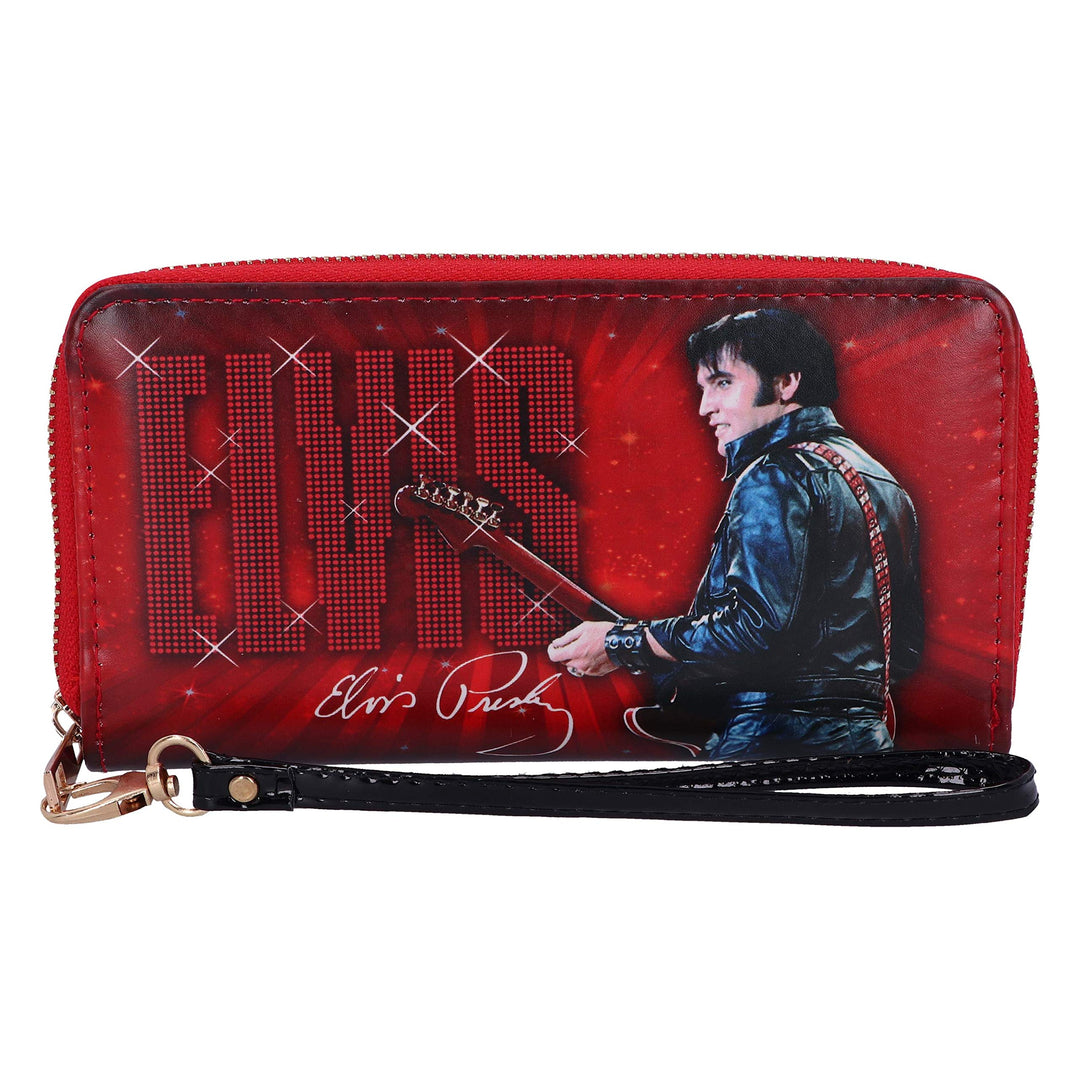 Elvis 68 Performance Red Womens Purse 19cm