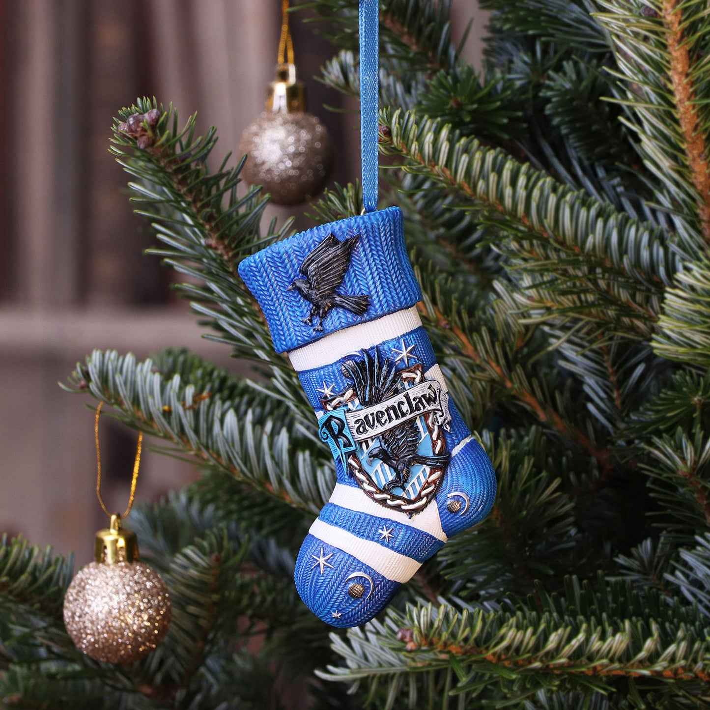 Harry Potter Ravenclaw Stocking Hanging Festive Ornament Officially Licensed 6