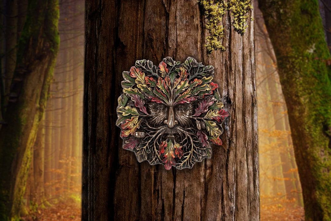 Autumnal Equinox Wall Mounted Tree Spirit 13cm