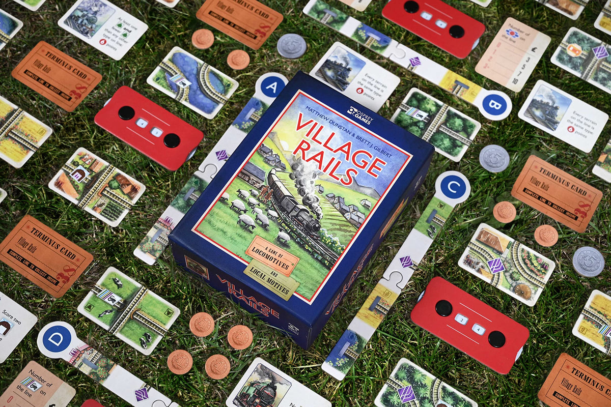 Village Rails Board Game by Osprey 7