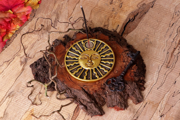 Solar Spirit Incense Burner set of 4 11cm