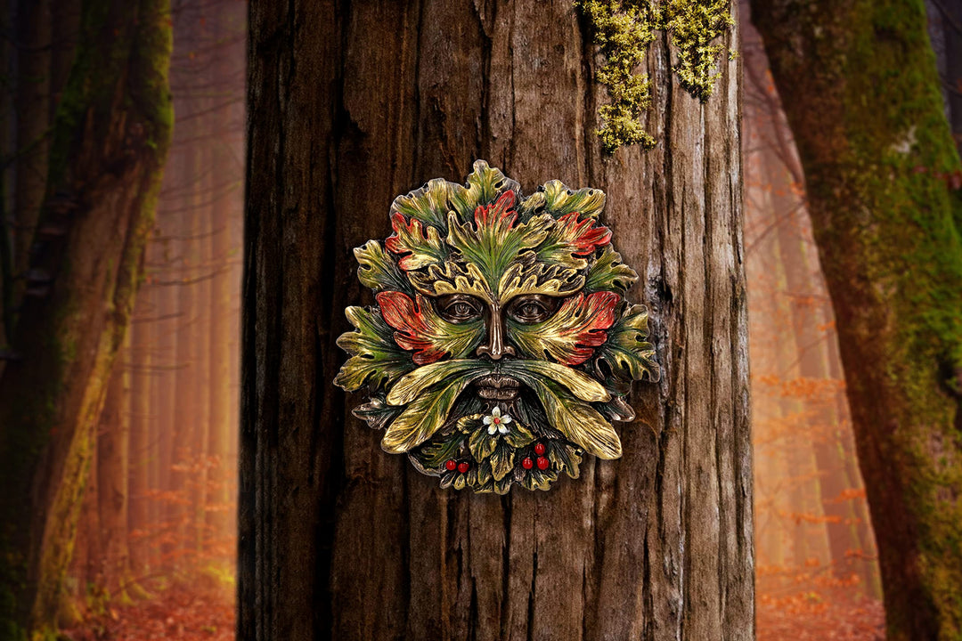 Summer Solstice Wall Mounted Tree Spirit 13cm