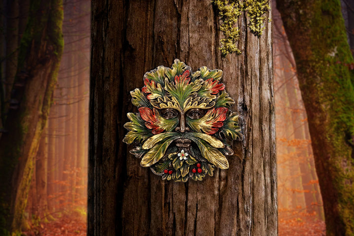 Summer Solstice Wall Mounted Tree Spirit 13cm