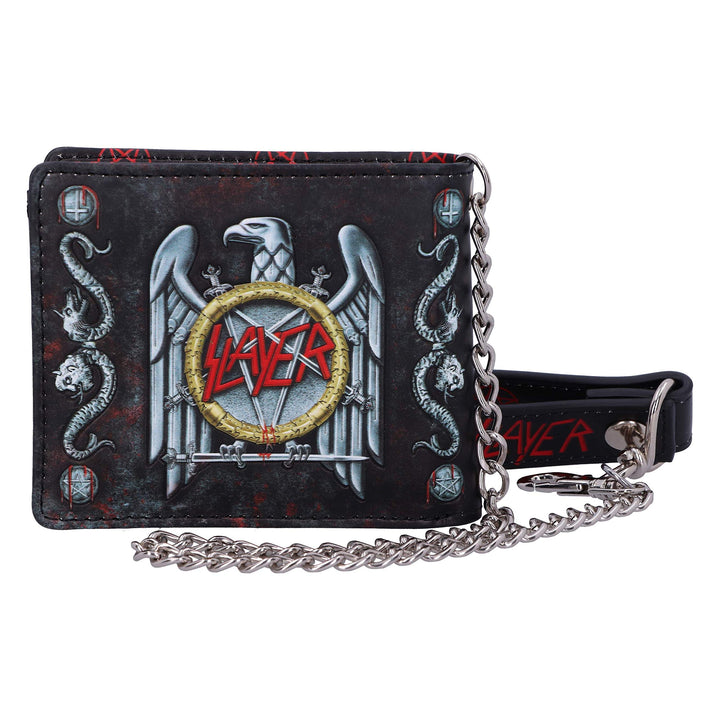 Slayer Eagle Logo Embossed Wallet Purse Officially Licensed