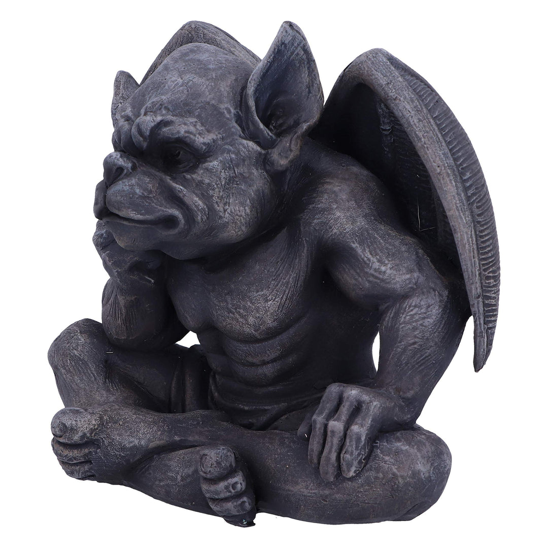 Laverne Dark Black Grotesque Gargoyle Figurine 13cm