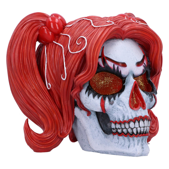Drop Dead Gorgeous Cackle and Chaos Clown Doll Skull 19cm