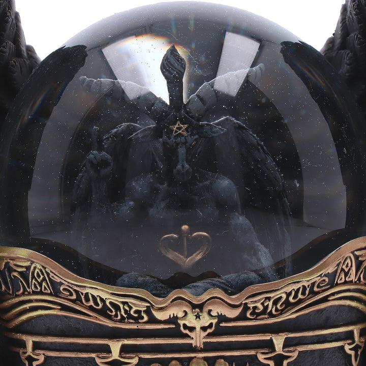 Baphomet Antiquity Gothic Snow Globe 22.5cm