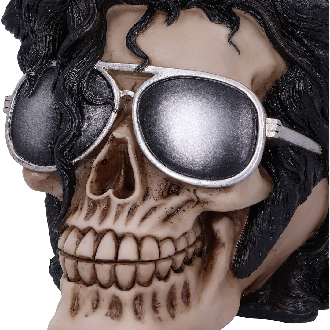 Bad Michael Jackson King of Pop Inspired Skull Ornament 16.5cm