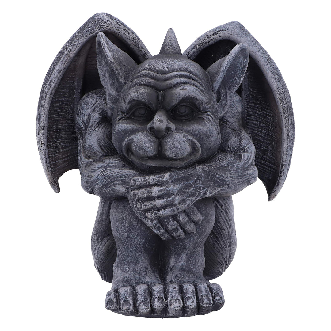 Quasi Dark Black Grotesque Gargoyle Figurine 12.5cm