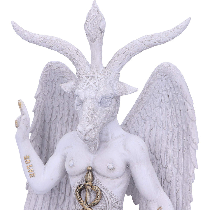Dark Lord 26cm White Baphomet Figurine