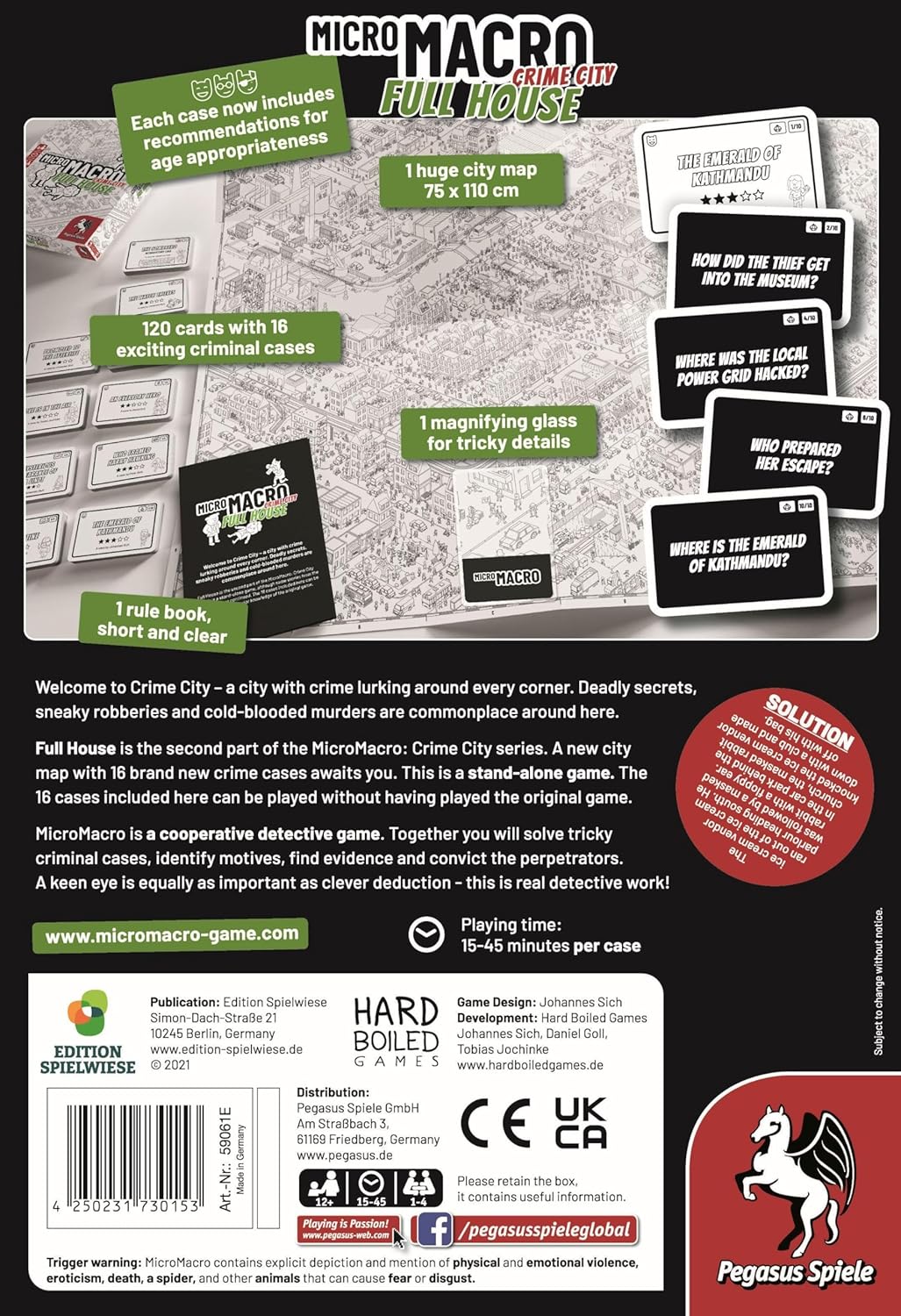 Micromacro Crime City Detective Game