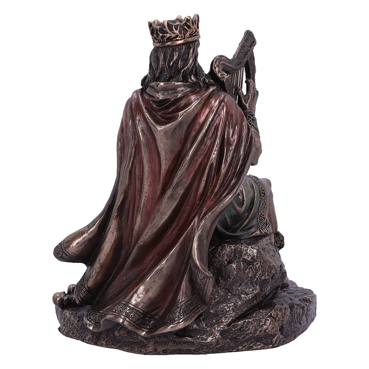 Bronze Dagda King of Tuatha De Danann Celtic Deity Figurine 18.5cm