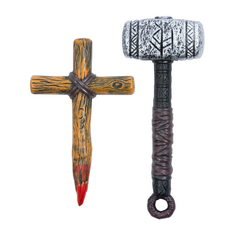 Vampire Slayer Stake + Hammer Kit Buffy 1