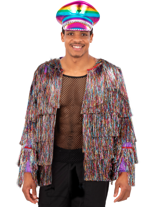 Fever Tinsel Festival Jacket Rainbow Dreams Pride 2