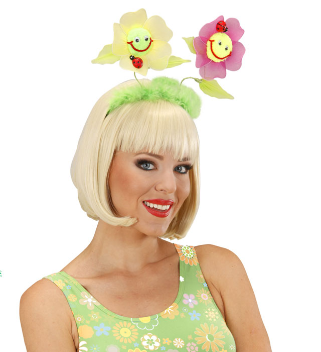 Flower Head Boppers 2 Colors Ass.