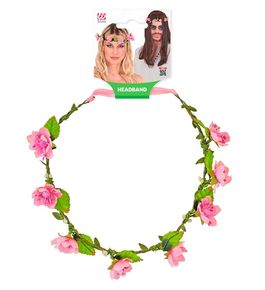 Tiara Flowers Pink