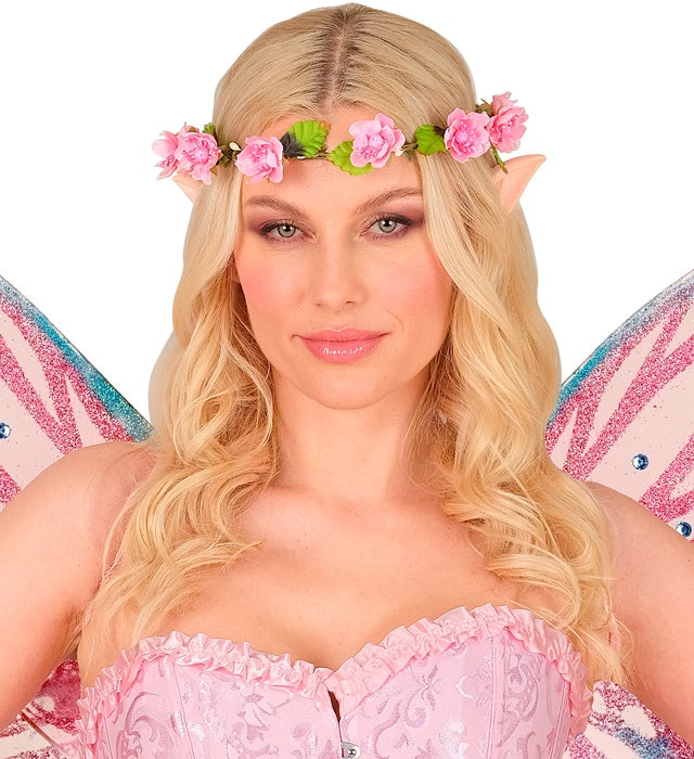 Tiara Flowers Pink