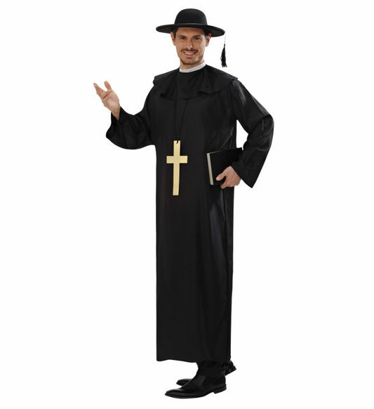 Priest Tunic, Cross Necklace
