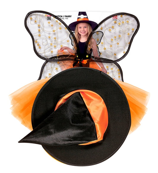 Witch Fairy Tutu, Wings, Hat