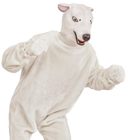 Polar Bear Full Head Mask
