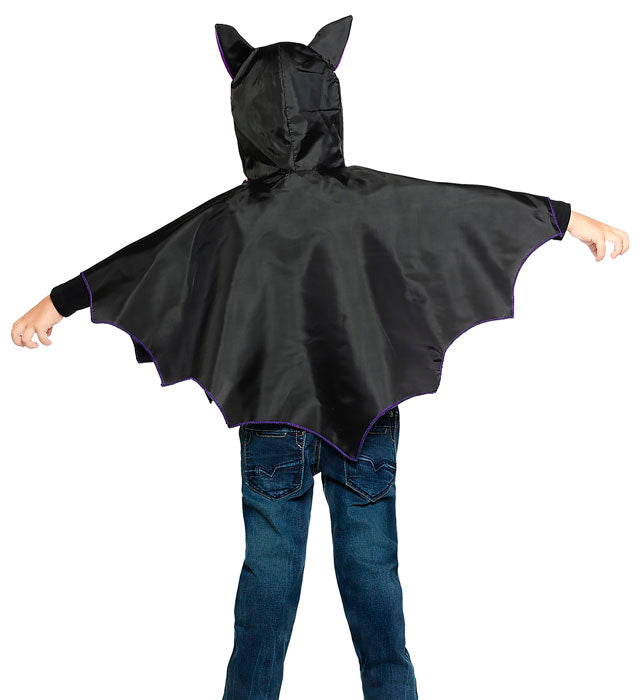 Bat Hooded Poncho