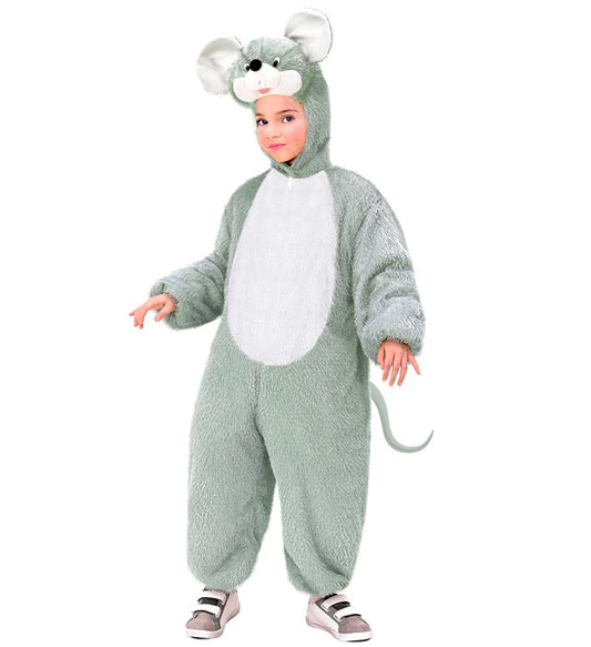 Funny Mouse Hooded Jumpsuit With Mask