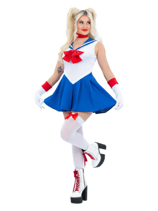 Fever Star Sailor Costume Dress Choker Gloves